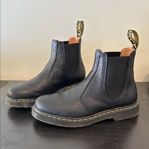 Dr. Martens Black Leather Boots
